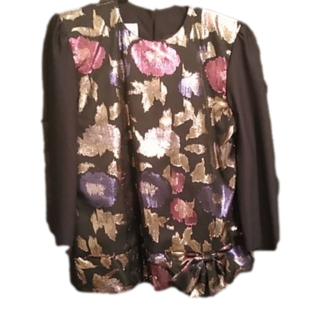 Boston Maid Blouse with bow size 16